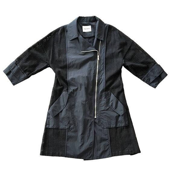 D'deMoo black light weight Midi mesh women’s jacket - Picture 1 of 6